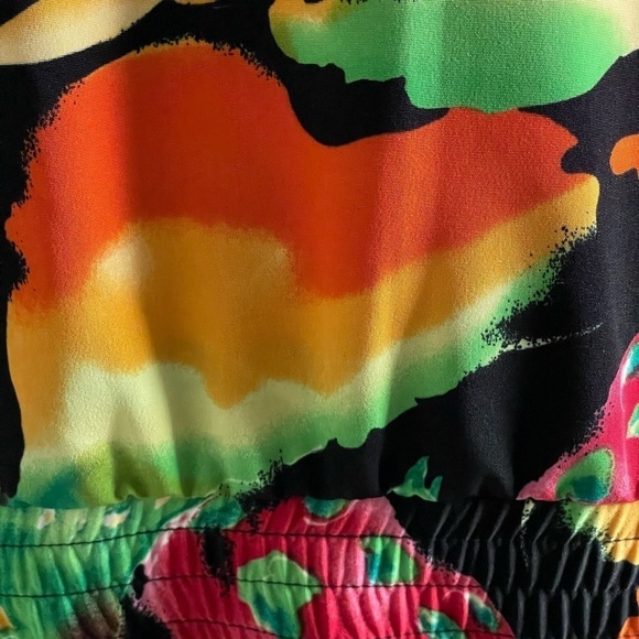 Vintage Erin London Safari Bomber Jacket | Zebra Jungle Print | Size M - Picture 6 of 12